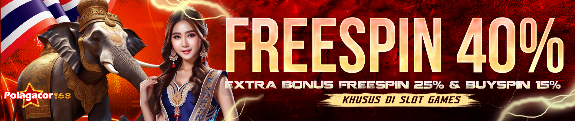 Event Extra Bonus Freespin 40%